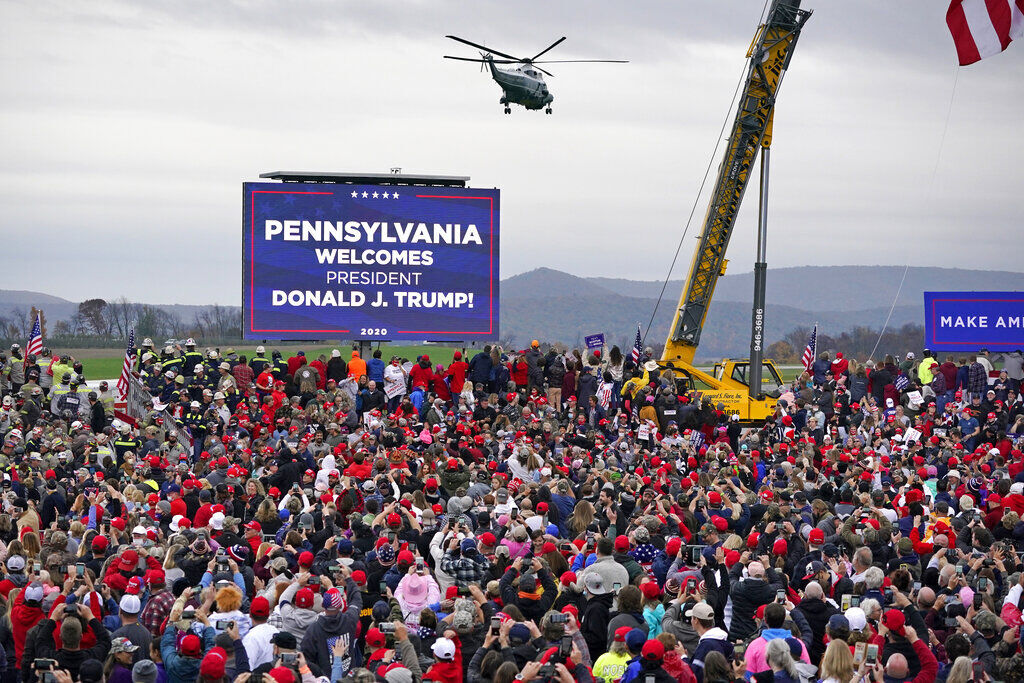 APTOPIX Election 2020 Trump